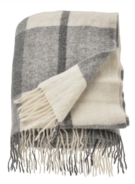 IKEA Blanket – Grey & White