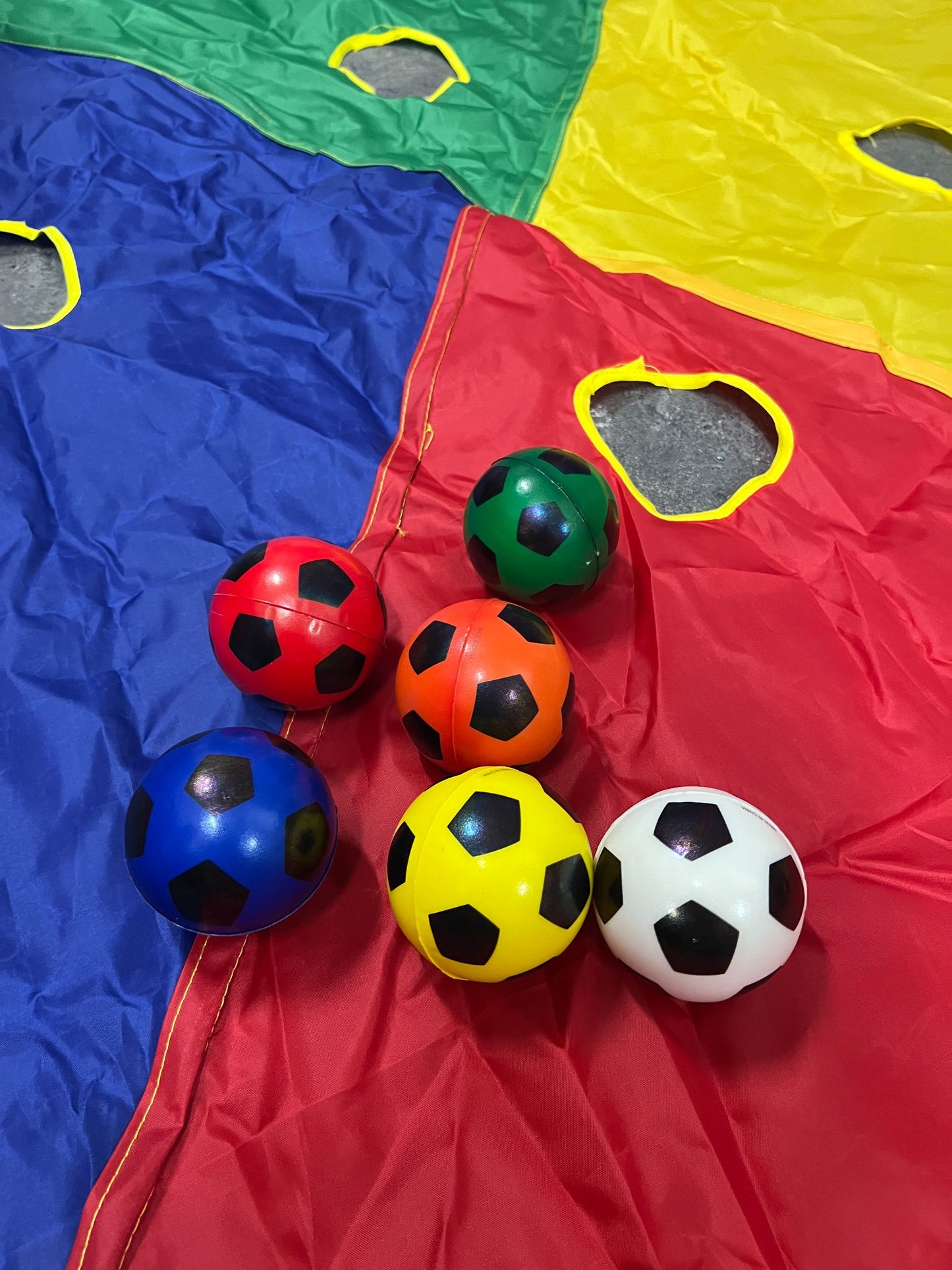 Coloured Mini Football Balls