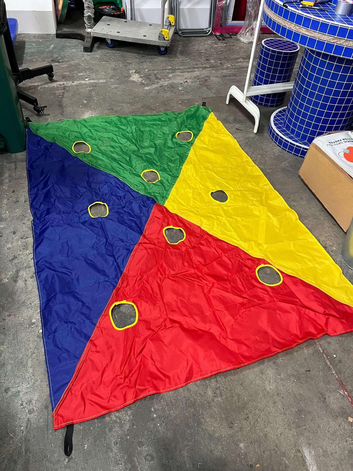 Coloured Mat with Holes