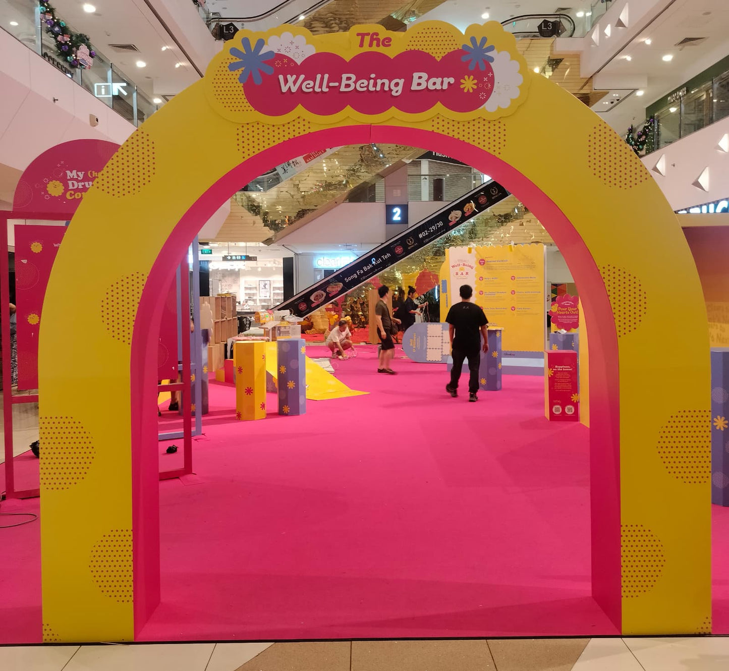 U Arch - Pink & Yellow