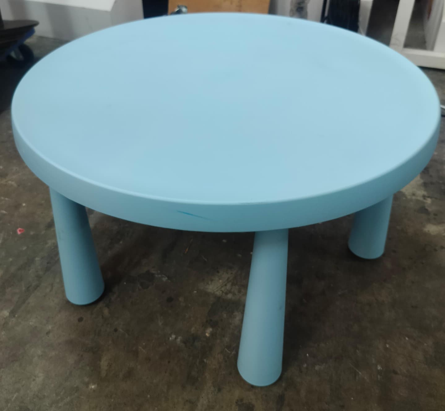 Children Table Light Blue