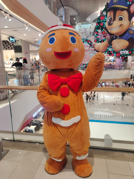 Ginger Breadman Mascot Outfit
