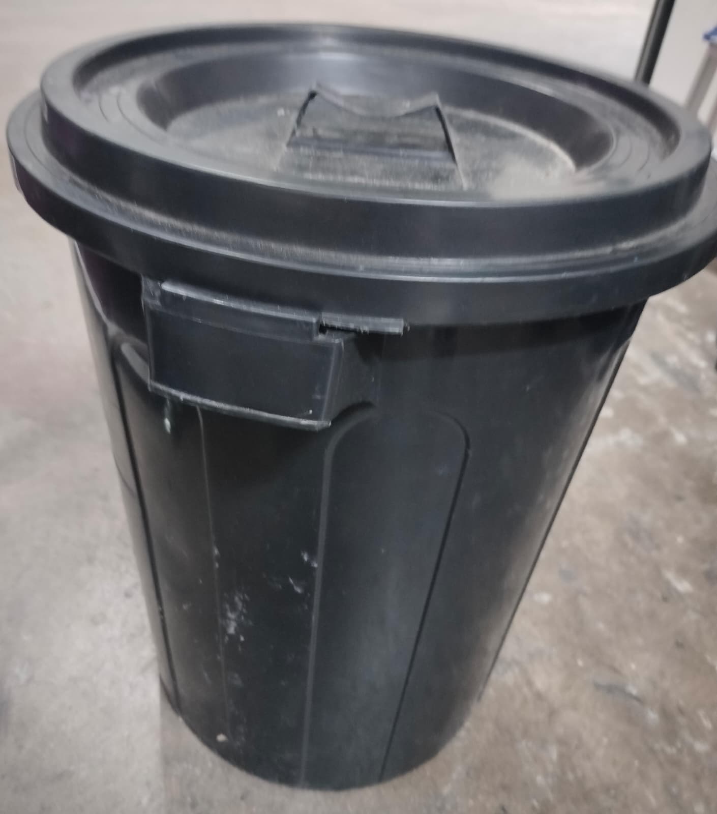 Large Plastic Trash Can